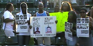 Trayvon Martin supporters at Miami rally / Headline Surfer